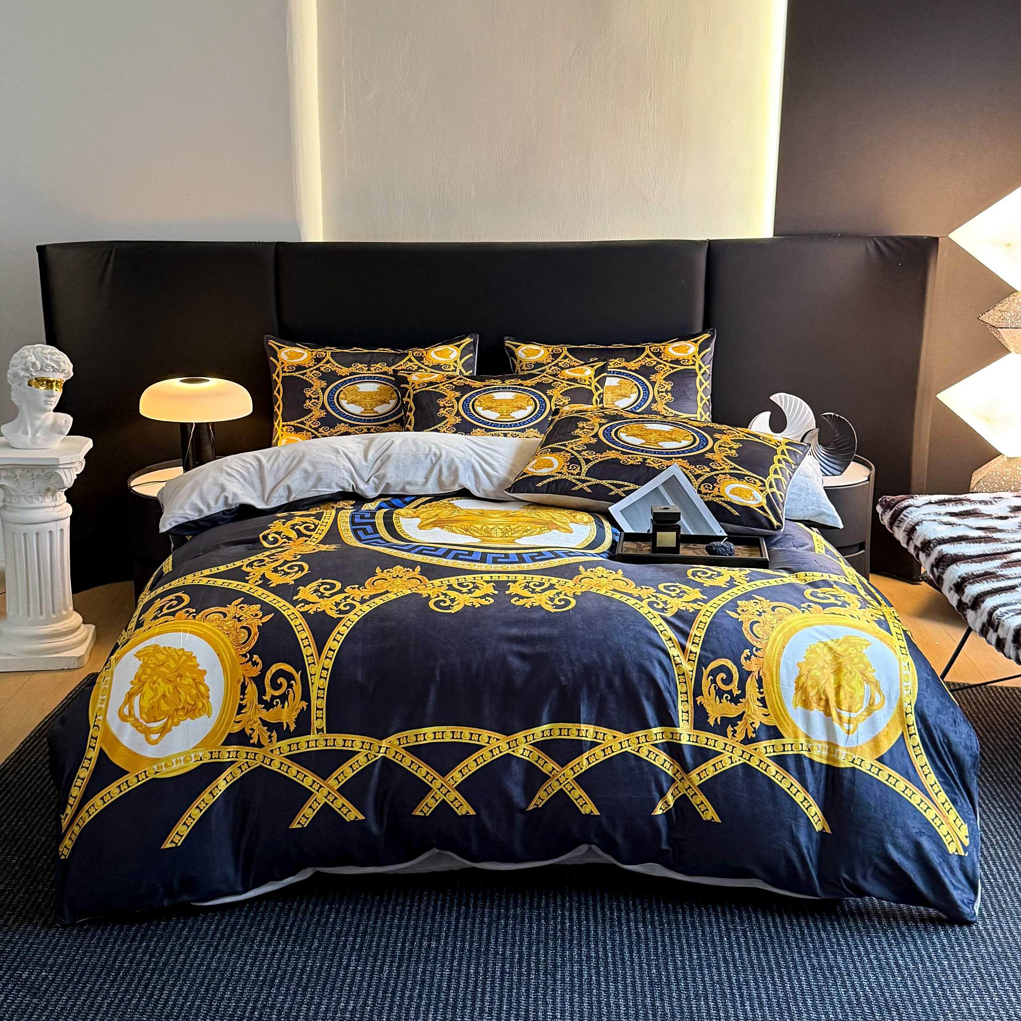 Versace ����2X2.3m ��ͷ��48X74cmX2 ����2.45X2.5m 09